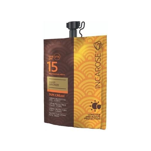DI-VA Srl incarose maxi bronze sun cream spf15 50 ml