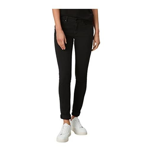 s.Oliver 04.899.71.6059 jeans skinny, nero (black denim short), 46w / 40l donna