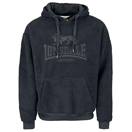Lonsdale newchapel sweatshirt, black, m unisex