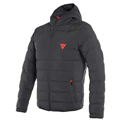DAINESE down-jacket afteride, giacca impermeabile moto, nero, s