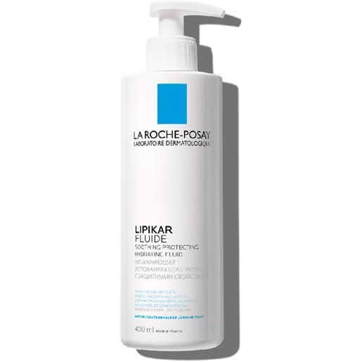 LA ROCHE-POSAY lipikar crema corpo idratante fluide idratante, lenitivo e protettore 400ml fluido corpo