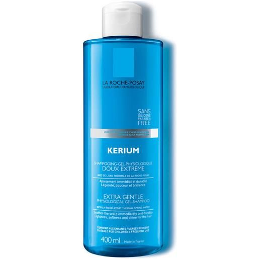 LA ROCHE-POSAY kerium doux shampoo gel lenitivo 400ml shampoo delicato