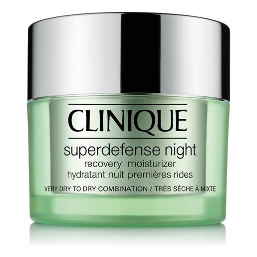 Clinique night dry/combination skin 50ml tratt. Viso notte idratante