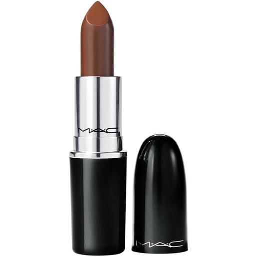 MAC lustreglass sheer-shine lipstick rossetto i deserve this