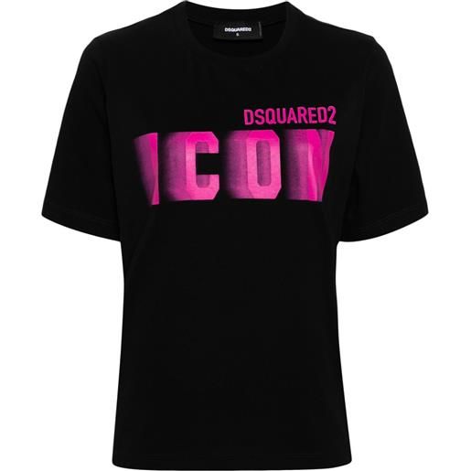 Dsquared2 t-shirt icon blur - nero