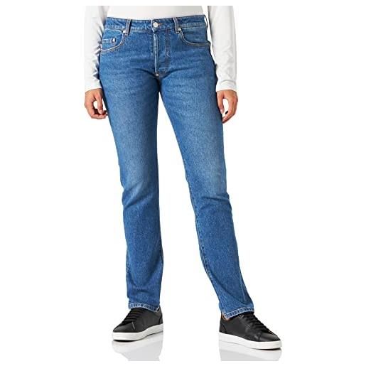 Blauer pantalone jeans / 5 boston, d149 sabbiatura davanti+usura su fondi e tasche, 36 uomo