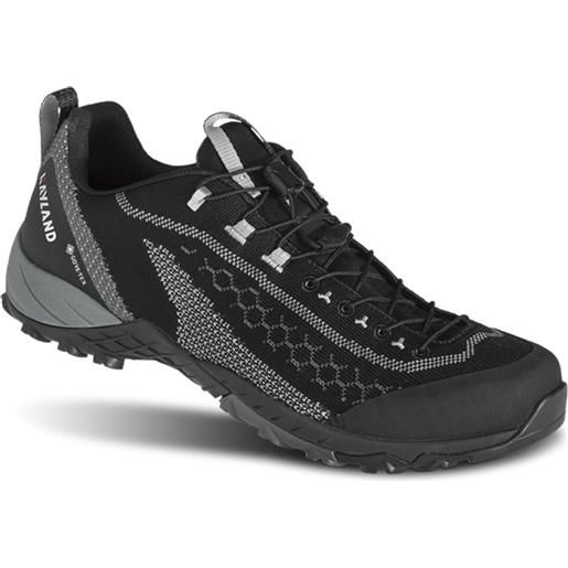 KAYLAND alpha knit gtx black scarpe trekking uomo outdoor premium con intersuola moulded eva bi-density + ess