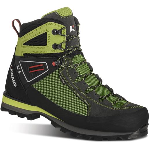 KAYLAND cross mountain gtx black-lime scarpe trekking uomo ergo tech con intersuola microporous + tpu