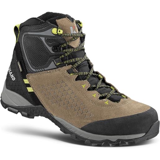 KAYLAND inphinity gtx brown scarpe trekking uomo outdoor premium con intersuola moulded eva bi-density