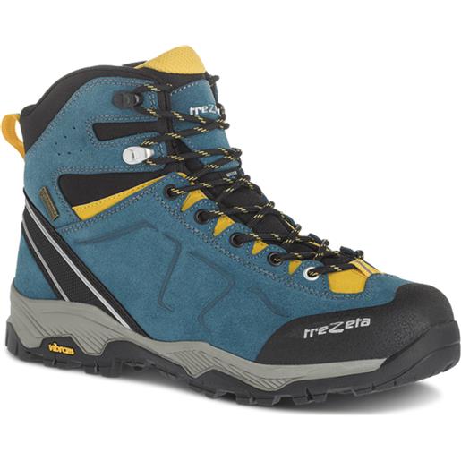 TREZETA drift wp blue / yellow scarpe trekking uomo classic comfort con intersuola rubber