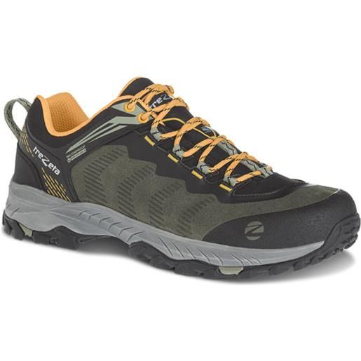 TREZETA hype wp dark green ocher scarpe trekking uomo classic comfort con intersuola moulded eva