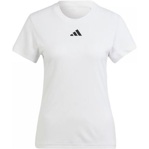 Adidas freelift short sleeve t-shirt bianco s donna