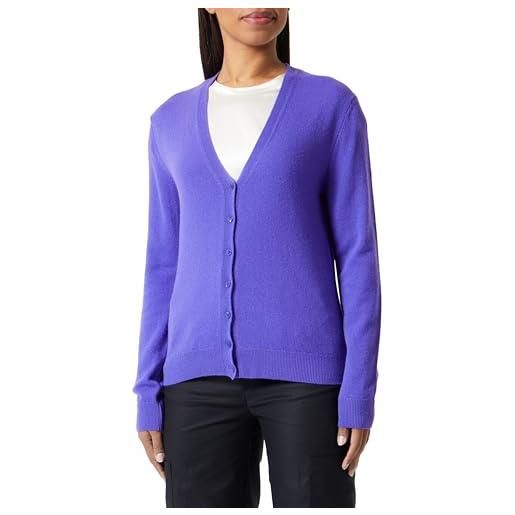 United Colors of Benetton cardigan m/l 1002d6879 manica lunga, blu scuro 016, xs donna