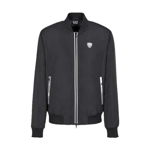 EA7 emporio armani giubbotto uomo 8npb12pn7lz 8056787931886 - nero nero argento 1200