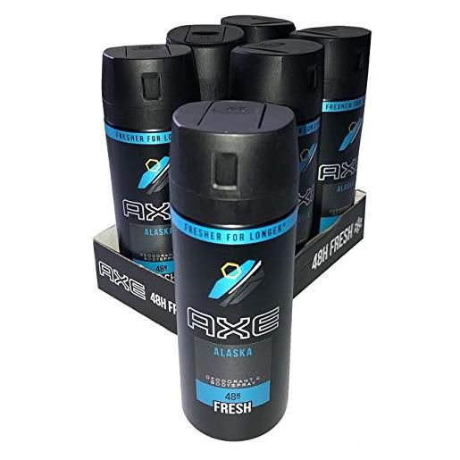 Axe alaska deo spray, 6er pack (6 x 150 ml)
