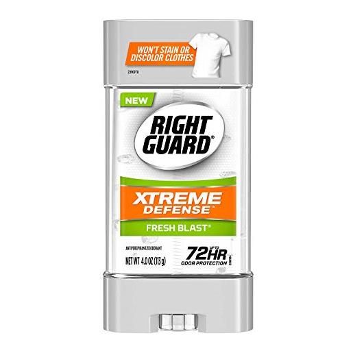 Right Guard total defense anti-perspirant deodorant power gel fresh blast 4 oz (pack of 6) by Right Guard