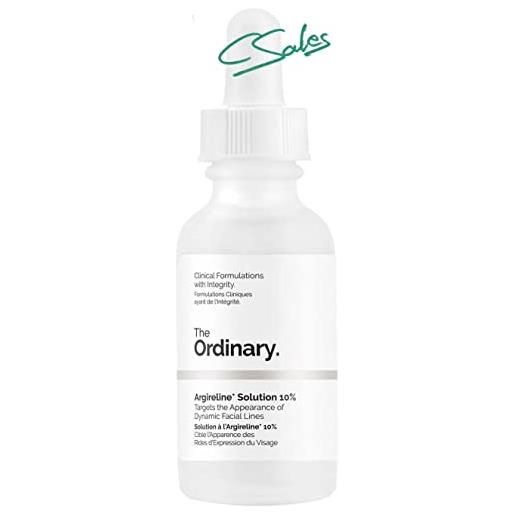 The ordinary originale argireline solution 10% | 30 ml. | formula avanzata per linee profonde | cloud. Sales cosmetics
