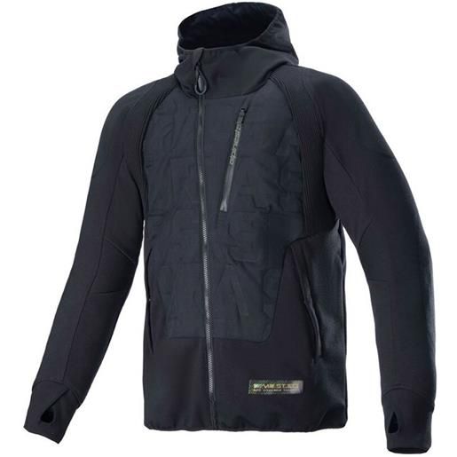 ALPINESTARS giacca mo. St. Eq hybrid hooded nero ALPINESTARS l