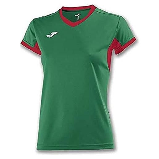 Joma 900431.456.2xs, t-shirt girl's, verde-rojo, xxs