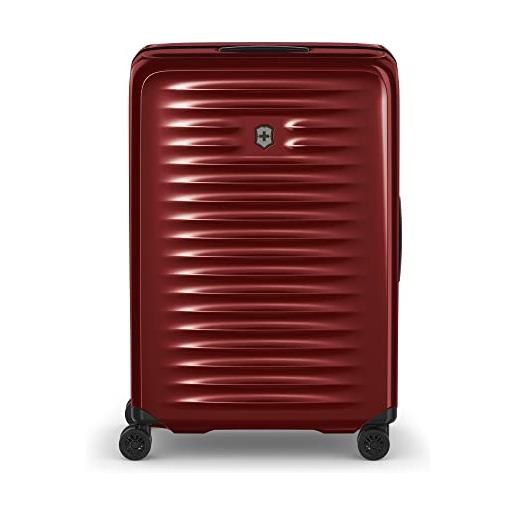 Victorinox airox, large hardside case, Victorinox red, Victorinox rosso, taglia unica, valigia