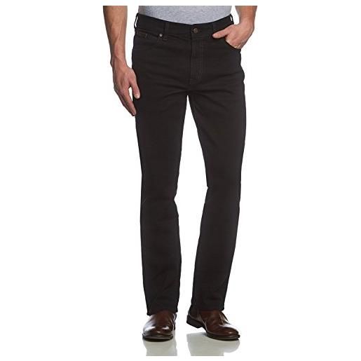 Wrangler texas_1, jeans uomo, nero (black overdye), 32w / 30l