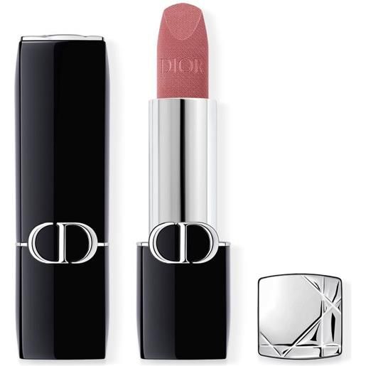 DIOR rouge DIOR - rossetto colore couture - finish velvet e satin - trattamento floreale idratante - lunga tenuta 625 - mitzah finish velvet