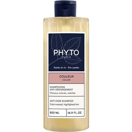 Phyto color - shampoo anti-sbiadimento capelli trattati, 500ml