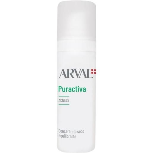 Arval puractiva acness concentrato sebo equilibrante 30 ml