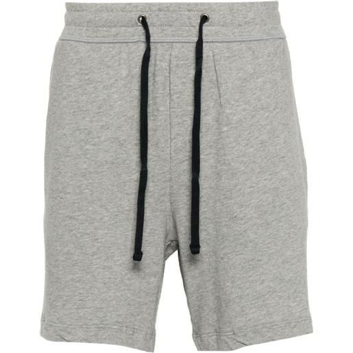 James Perse shorts effetto mélange - grigio