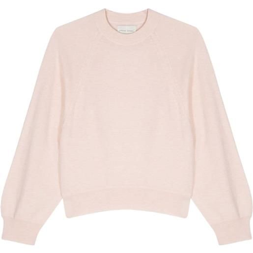 Loulou Studio maglione pemba - rosa