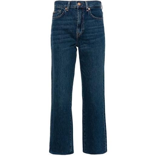 7 For All Mankind jeans dritti logan stovepipe undercover - blu