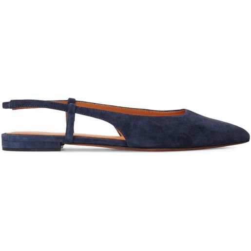 Polo Ralph Lauren ballerine a punta - blu