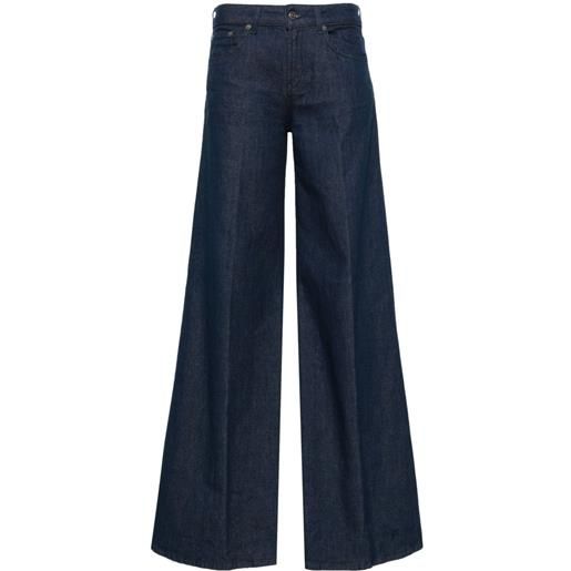 DONDUP jeans marlen a gamba ampia - blu
