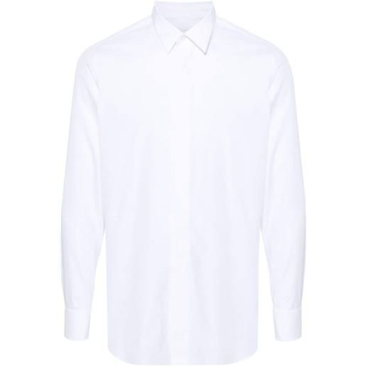 Lardini camicia con polsini francesi - bianco