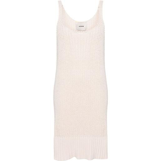 AERON abito murex corto metallizzato - rosa