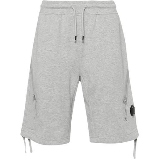 C.P. Company shorts con applicazione - grigio