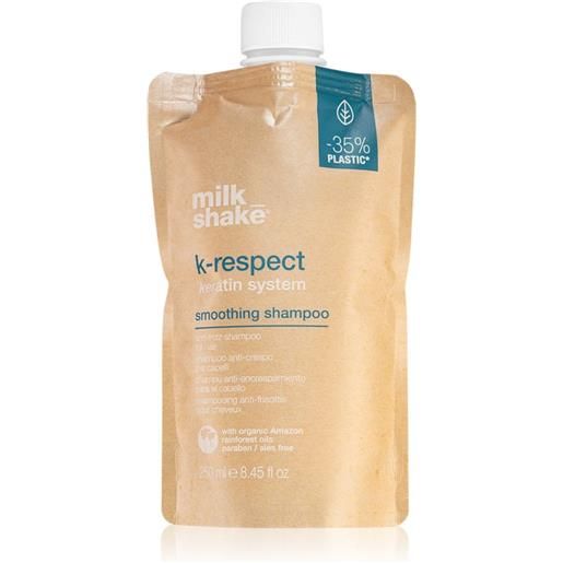 Milk Shake k-respect smoothing shampoo 250 ml