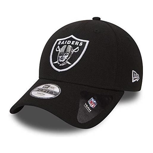 New Era oakland raiders 9forty adjustable kids cap the league black - youth