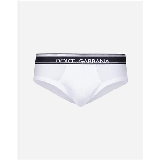 Dolce & Gabbana bi-pack slip medio cotone bielastico