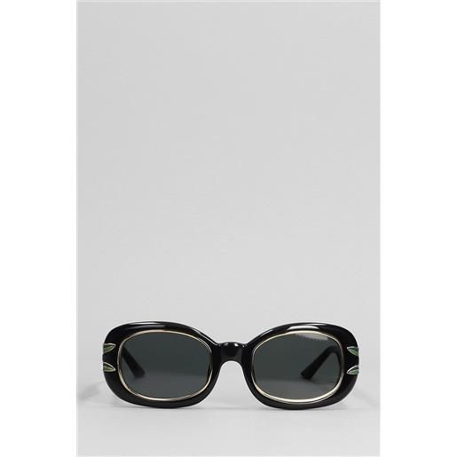 Casablanca occhiali in acetato nero