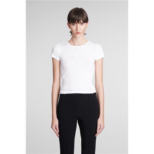Helmut Lang t-shirt in cotone bianco