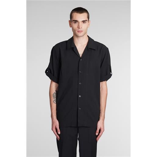 Helmut Lang camicia in lino nero