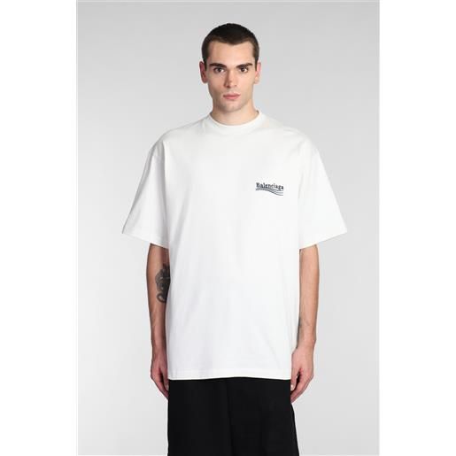 Balenciaga t-shirt in cotone bianco