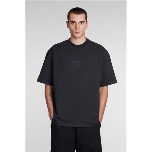 Balenciaga t-shirt in cotone nero