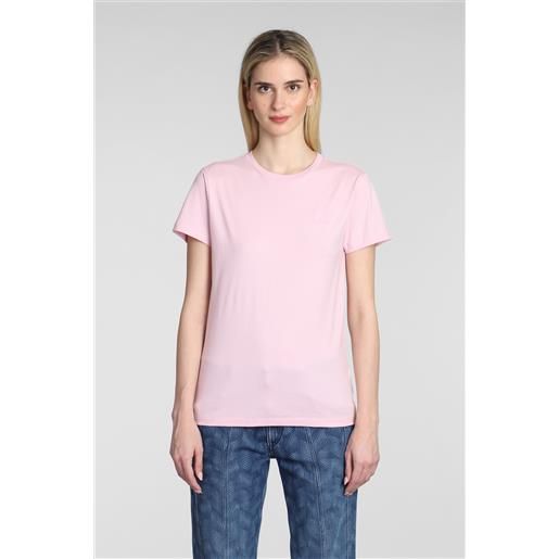 Marant Etoile t-shirt aby in cotone rosa