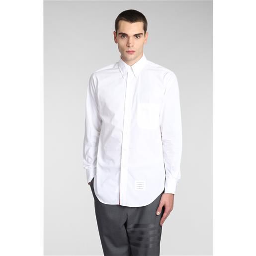 Thom Browne camicia in cotone bianco