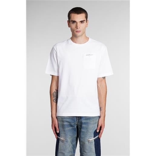 Palm Angels t-shirt in cotone bianco