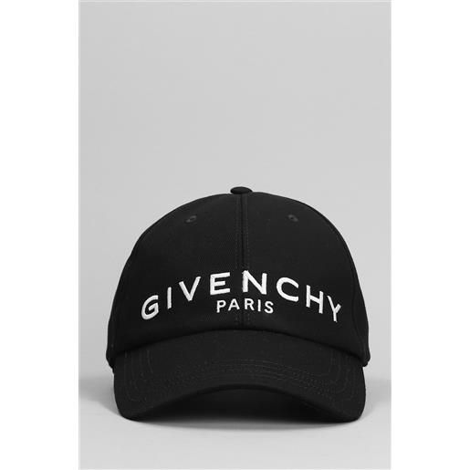 Givenchy cappello in cotone nero