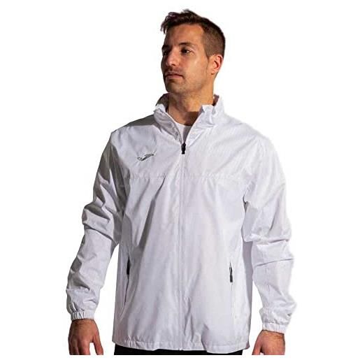 Joma giacca impermeabile montreal, bianco, l uomo