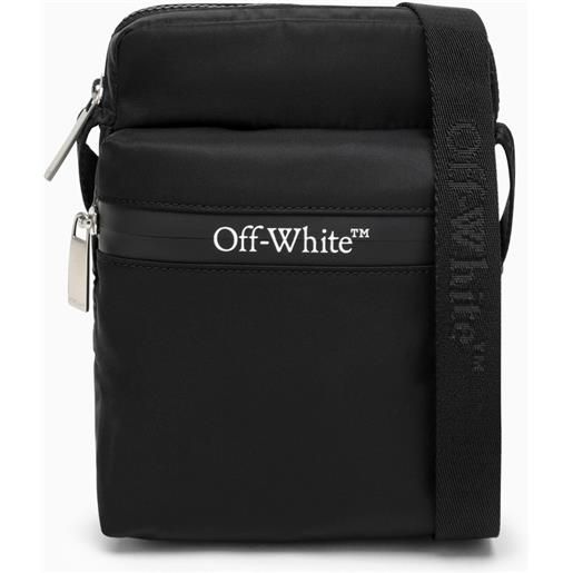 Off-White™ borsa a tracolla nera in nylon con logo